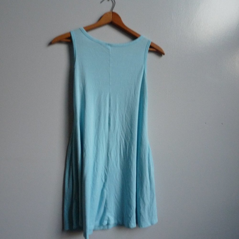SOLD. Sleeveless Casual Loose T-Shirt Dress - Picture 4 of 8